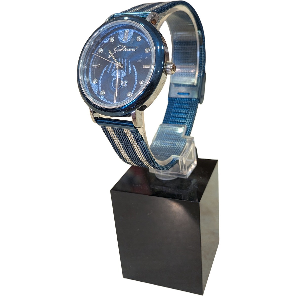 Orologio donna Gattinoni cassa blu cinturino tessuto intrecciato — foto 6