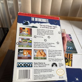 The Untouchables NES Nintendo Entertainment System Complete In Box CIB Mint