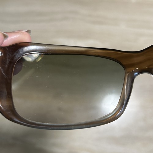 Vintage Burberry 4037 Brown Beige Striped Sunglasses 3083/13 62/16/120 - Picture 11 of 21