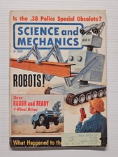 Science & Mechanics Magazine February 1963 Robots! #923