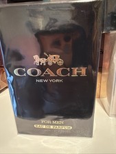 Coach New York Eau De Parfum Spray for Men 3.3 oz New Launch