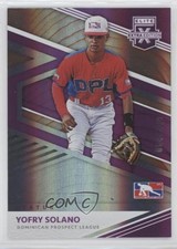 2020 Panini Elite Extra Edition Status Purple /249 Yoffry Solano #179 0e2x