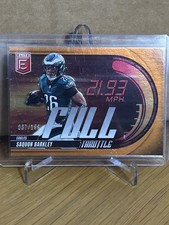 2025 Panini Donruss Elite Saquon Barkley Full Throttle /199 Philadelphia Eagles