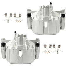 Front Pair For 2012 2013 2014 2015 Honda Civic Brake Calipers w/ Bracket