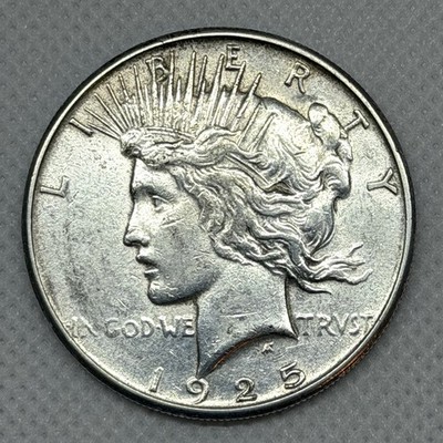 1925-S Peace Dollar - #BK