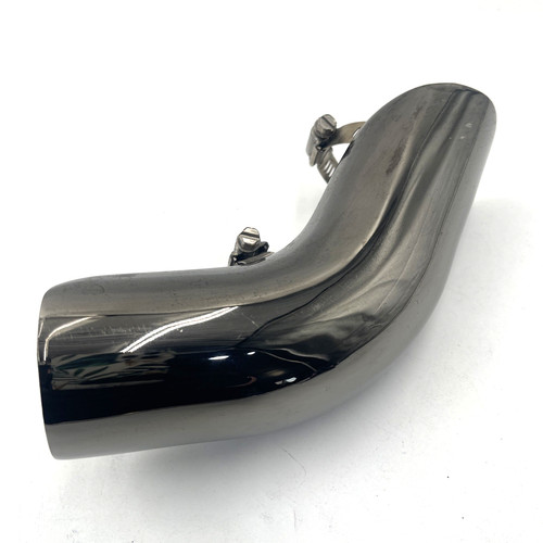 oem Harley 65400671 Scorched Chrome CVO Crossover Heat Shield 17-24 Touring