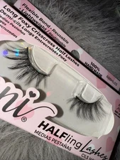 IONI HALFLING LASH IN STYLE LONG FOXY CRISSCROSS HALF LASHES (1) PAIR