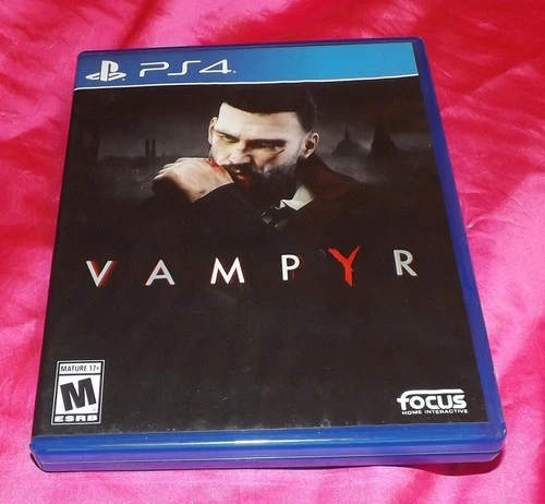 🎮  SONY PLAYSTATION 4 PS4 VAMPYR REPLACEMENT CASE NO GAME DISC
