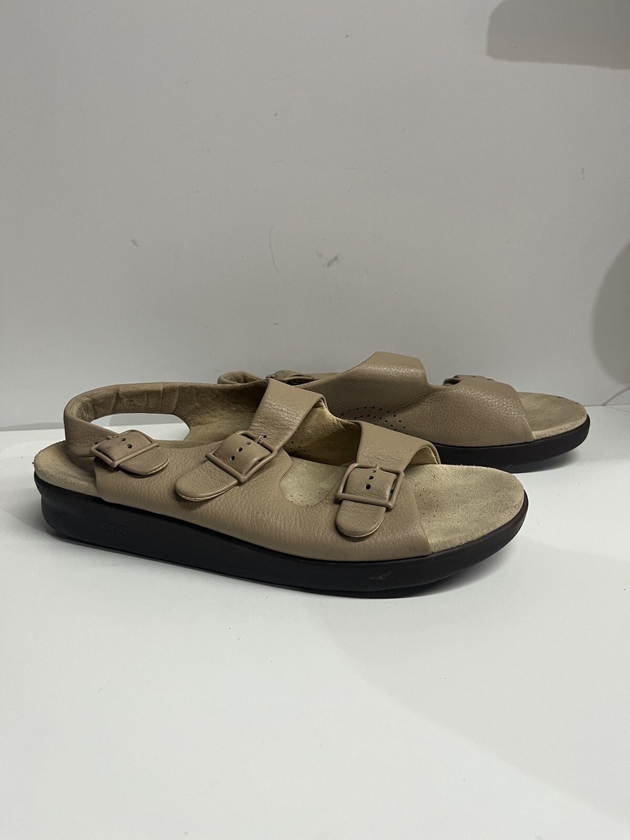 SAS Relaxed Heel Strap Sandal Walking Comfort Open Toe Shoe