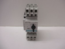 SIEMENS 3RV1721-1HD10 STARTER w/3RV1901-1A AUXILIARY CONTACT