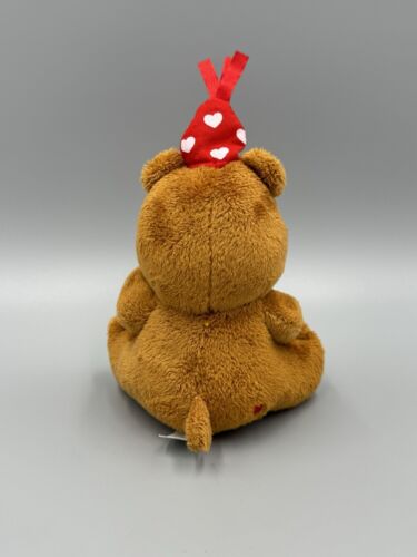 Care Bears Tender Heart Geburtstagsbär klein Plüschtier 5 Zoll Stofftier - Bild 2 von 7