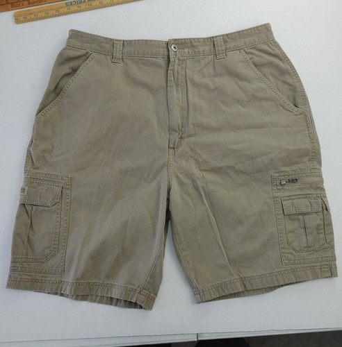 WRANGLER MENS Tan Cargo Shorts Size 38 