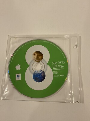 Vintage Apple Mac OS 8.5 Retail Version CD OEM