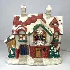 Mervyn’s Village Square Dress Shop Christmas 1994 Tested Working Light Vintage