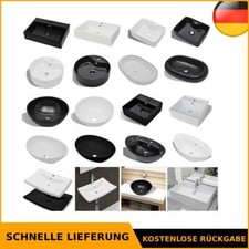 Keramik Waschbecken Waschtisch Sp&uuml;lbecken Aufsatzwaschbecken Waschschale