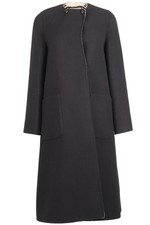 Gucci Reversible Wool And Silk Blend Coat It 38 Uk 6