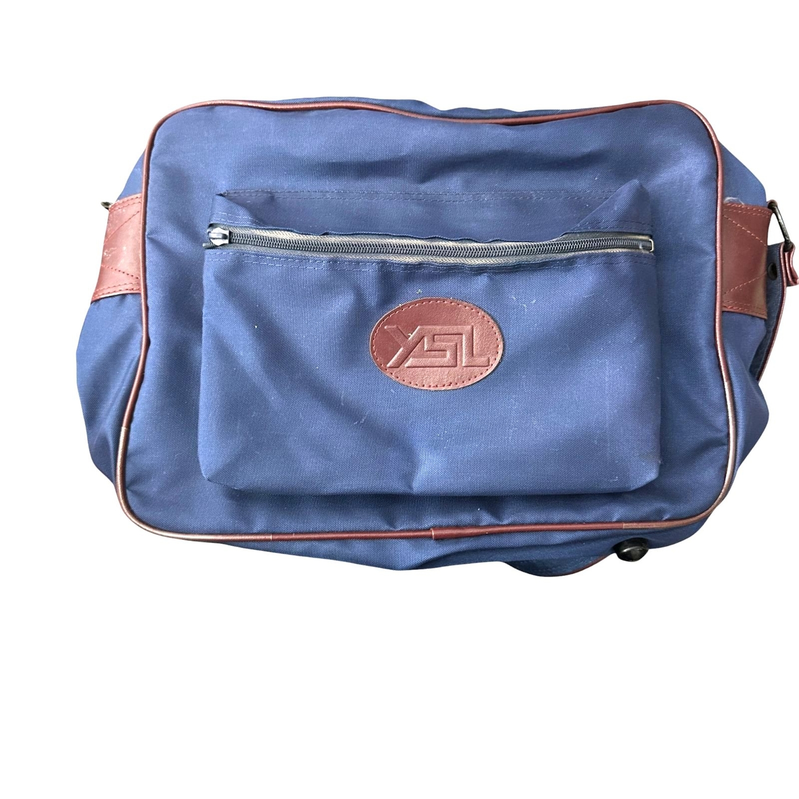 SAINT LAURENT Borsa messenger vintage YSL Yves St. Laurent tracolla notebook passaporto