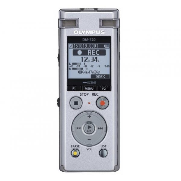 Olympus DM-720 Memoria interna e scheda di memoria Argento (Olympus DM-720 - ste