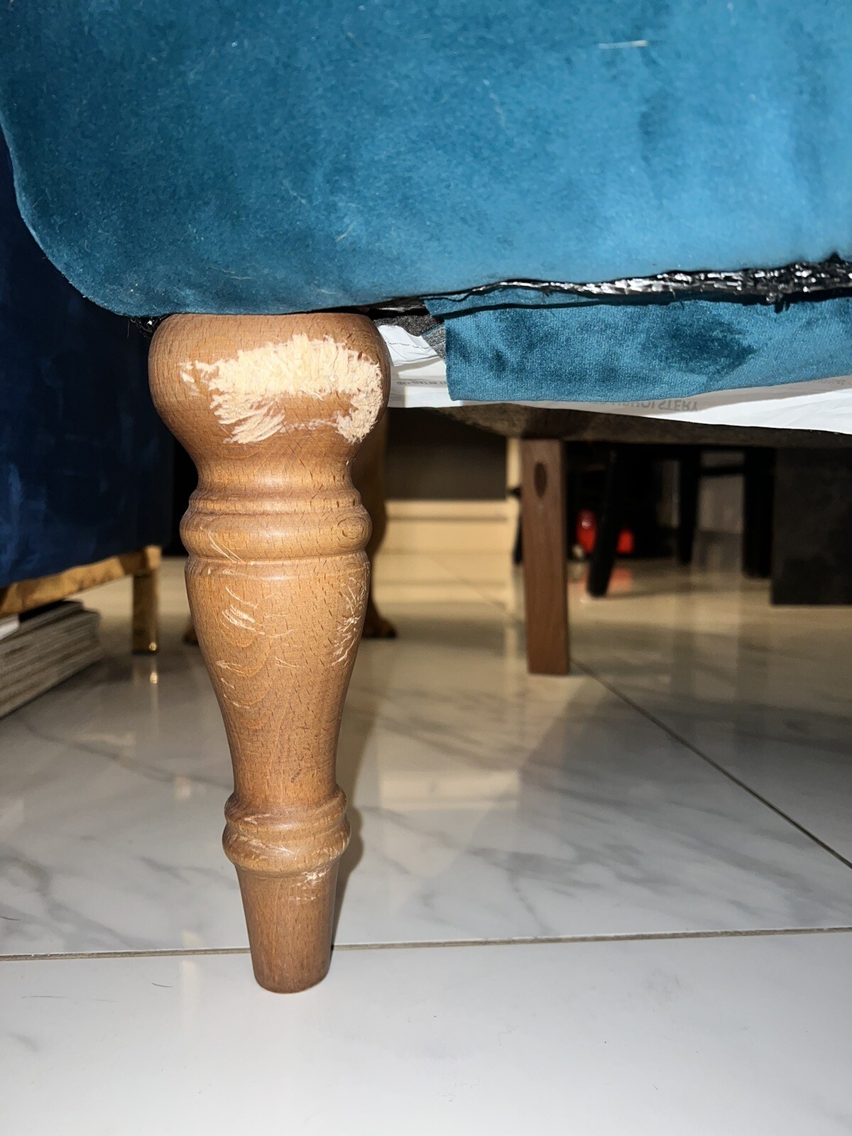 Green Velvet Armchair eBay