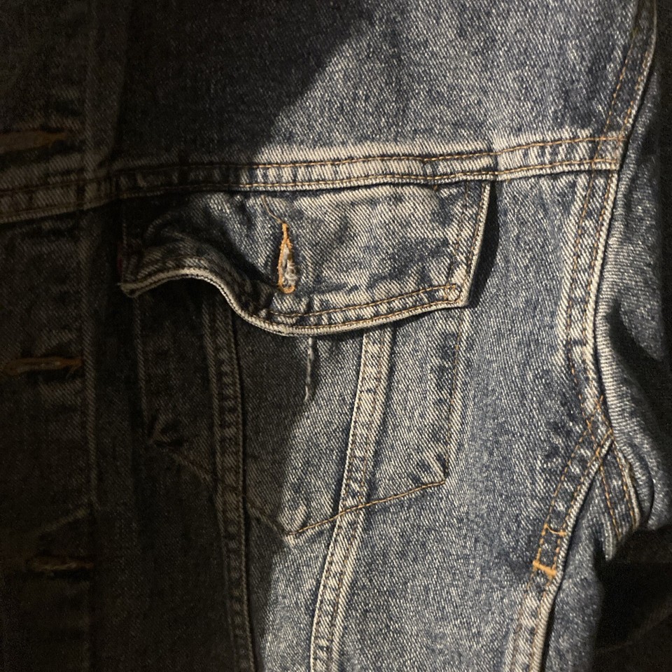 Levi Strauss men’s jean jacket size M eBay