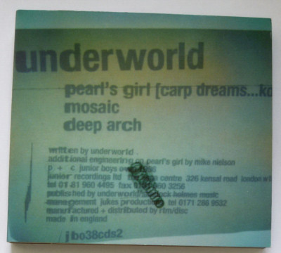 Underworld: Pearl's Girl [carp dreams ... koi]   2-CD-Set