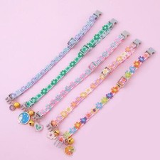 Colorful Flower Collar for Cat Bell Collar Decorative Dog Collar Ad
