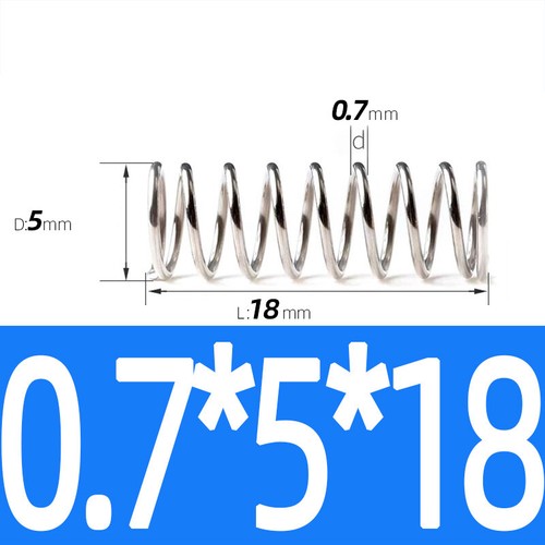 Compression Spring Steel 0.2 - 1mm Wire Dia 2mm - 12mm OD Small Pressure Springs - Picture 57 of 130