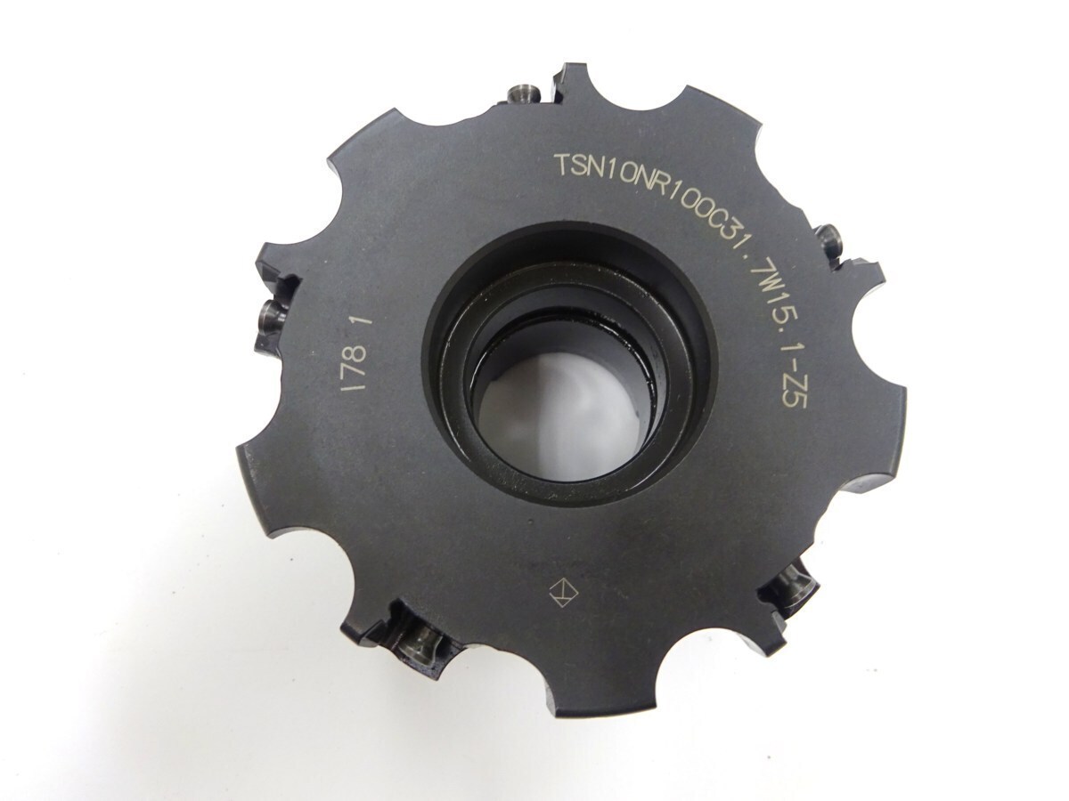 TUNGALOY FACE MILL Fullback cutter TSN10NR100C31.7W With Box TUNGALOY FACE MILL Fullback cutter TSN10NR100C31.7W With Box