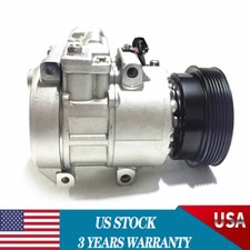 Fits 2007 2008 Kia Rondo EX LX Wagon 2.7L AC Compressor with Clutch 97701-1D200