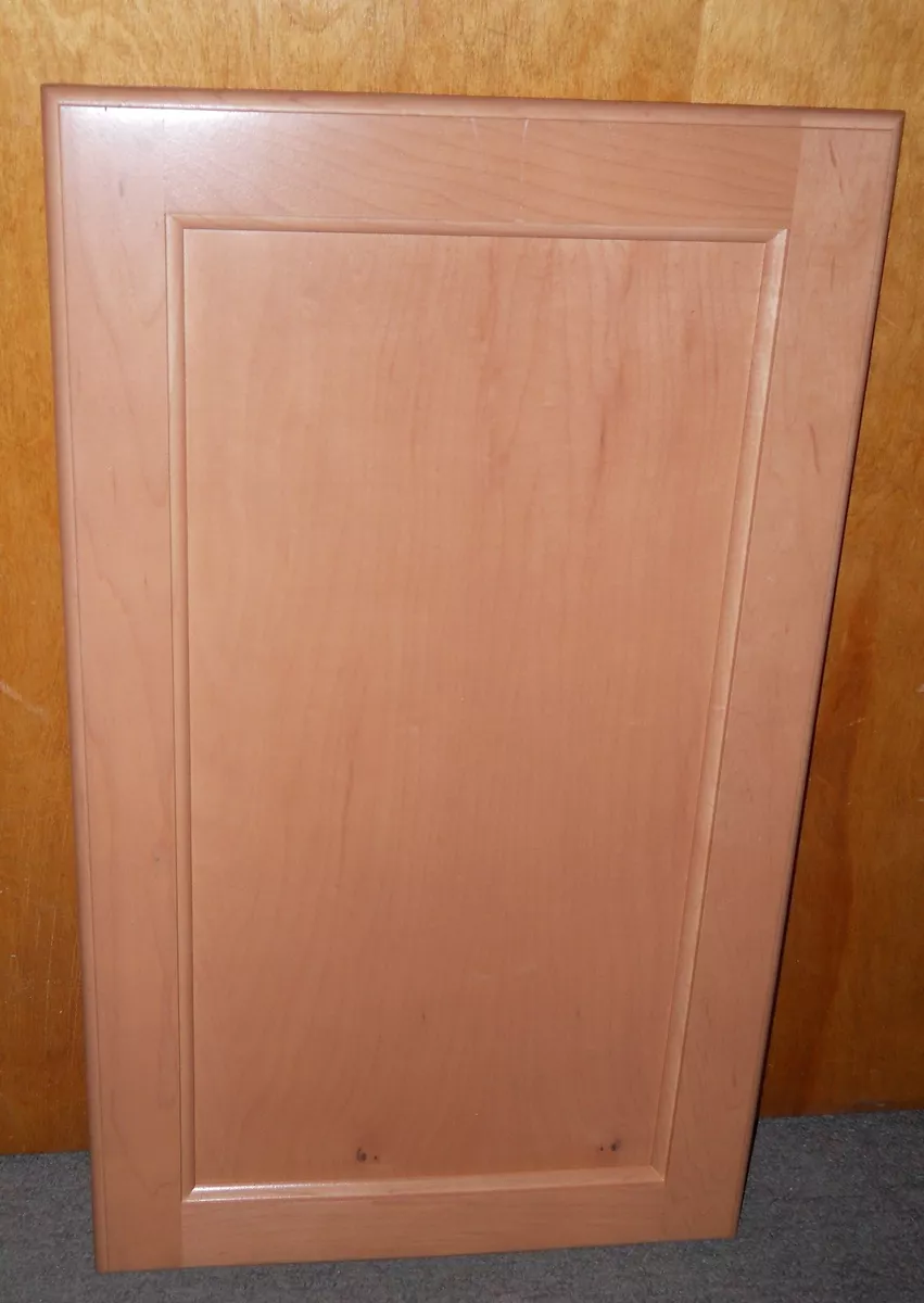 14 1/2 X 22 MAPLE FLAT PANEL DOOR CARMEL STAINED (FRUITWOOD) KITCHEN CABINET  | eBay