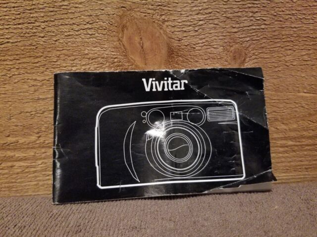 Vivitar 530PZ Film Camera Instruction Booklet