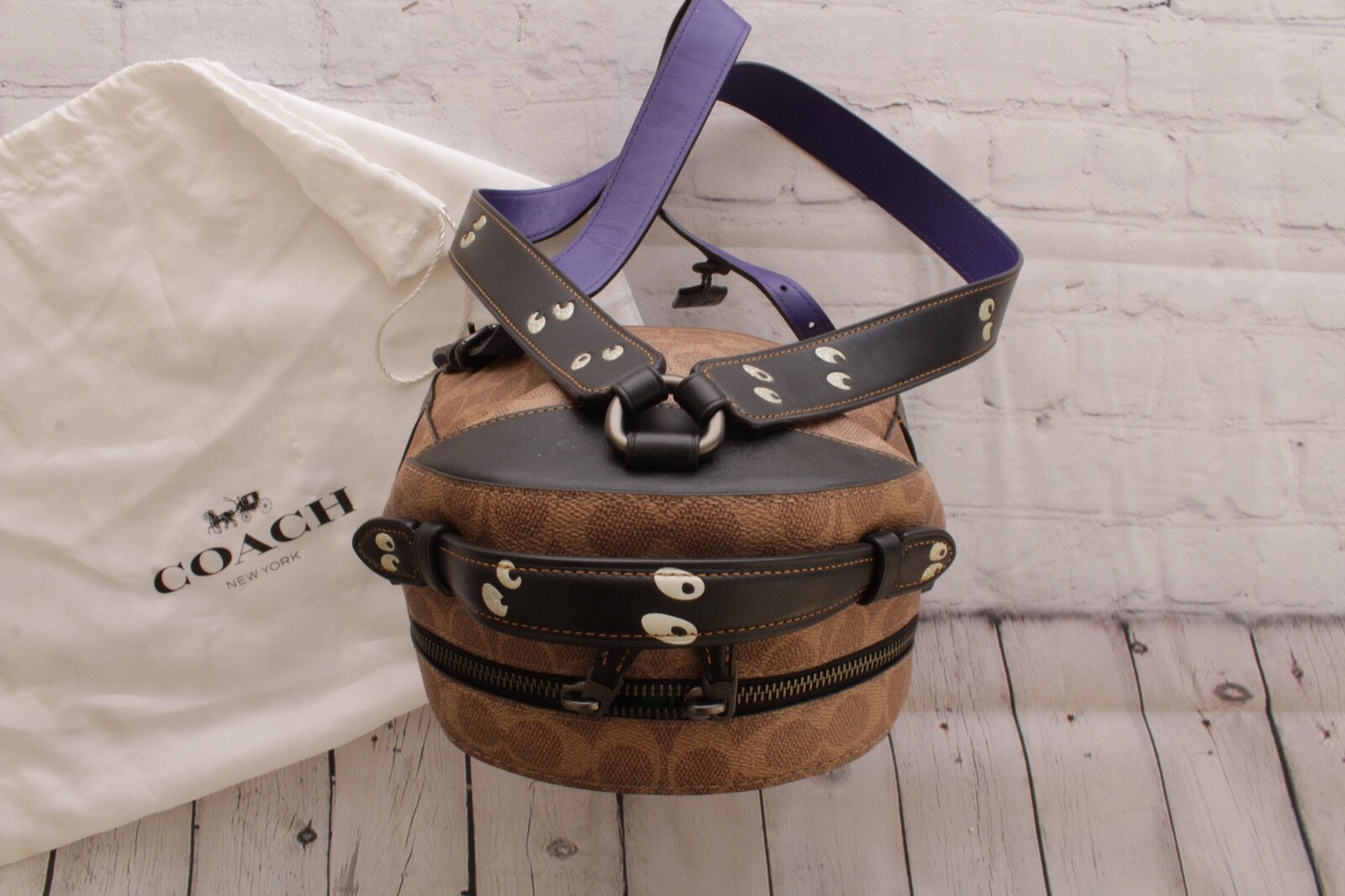 RARE COACH X DISNEY Snow White Leather Dark Fairytale Backpack NEW with Tags image 5