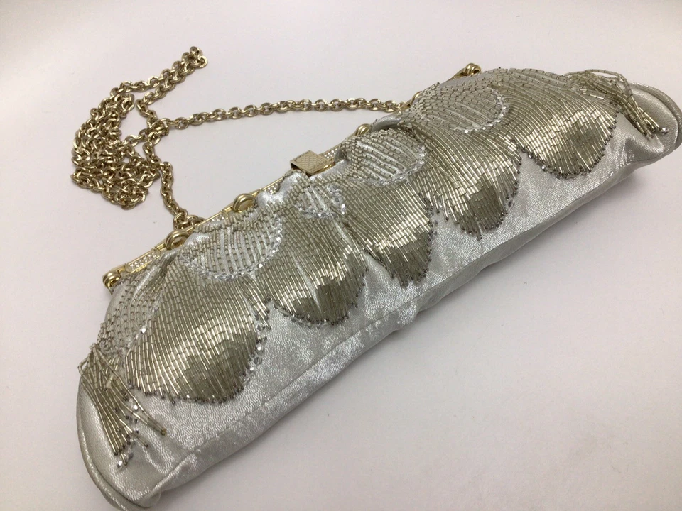 $2,215 ROBERTO CAVALLI Beaded Crystals BAG / Tag, Certificate Of Authenticity - Image 2 of 4