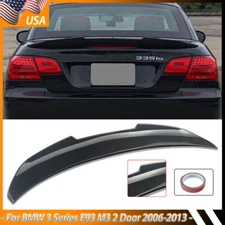 Rear Trunk Spoiler Duckbill For BMW E93 M3 Convertible 2006-13 Carbon PSM Style