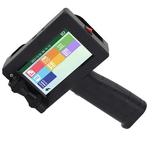 Inkjet Label Printer HD 4.3 Inch LED Touch Screen 4 Cores CPU Handheld Inkjet