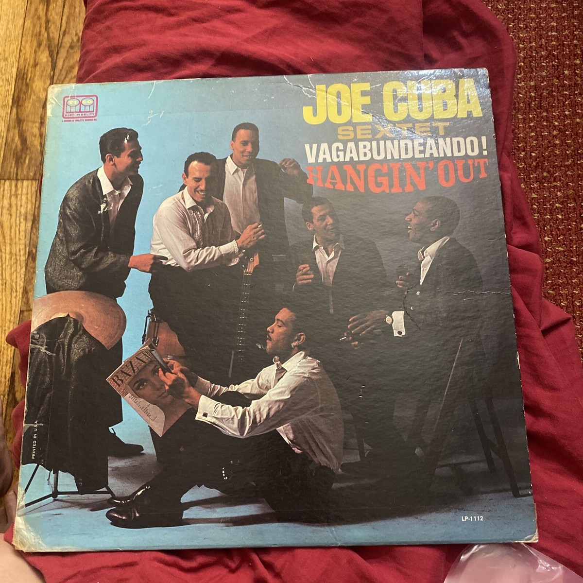 米LP Joe Cuba Sextet Vagabundeando! (Hangin Out) CR00730 Craft Recordings, Cr /00260 Vagabundeando! Hangin' Out (180G Opaque Lemon LP – Fania