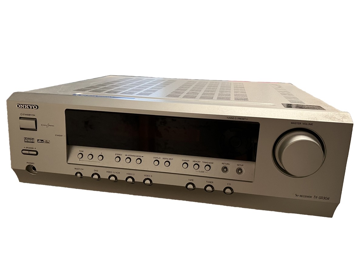 Onkyo TX-SR304 AV Receiver Amplifier Tuner Stereo Dolby Digital