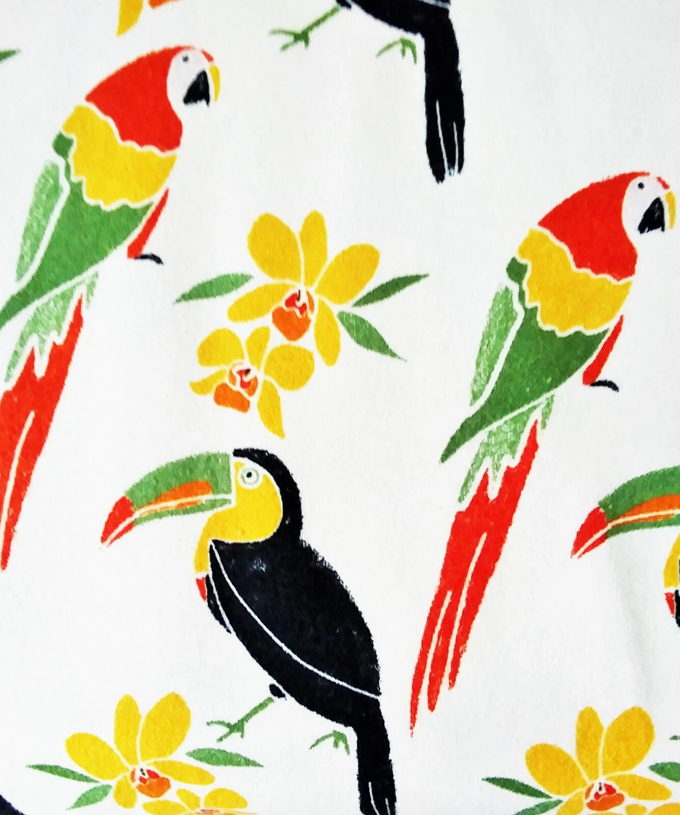 MEDIUM/LARGE Bird CAGE COVER "Toucans and Parrots"
Opens in a new window or tab