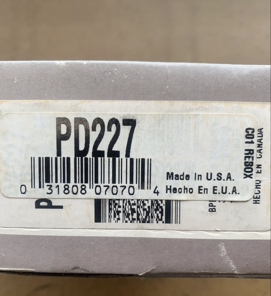 Pastillas de freno de disco ProStop Platinum PD227 para Audi 4000 1986-1987 Foto 2 de 4