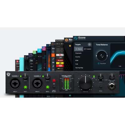 Black Lion Audio Revolution 6x6 with Izotope Music Production Suite Upgrade