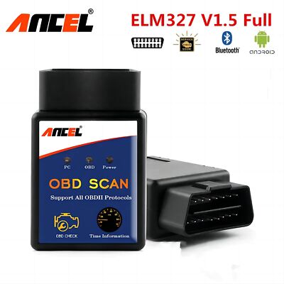 ELM327 Car Auto Mini Bluetooth ODB2 Scanner Engine Light Check Diagnostic Tool
