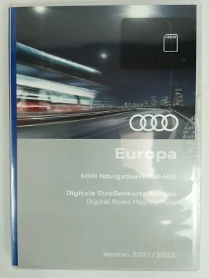Audi Satellite Navigation Replacement Data SD Card 2021/22 MIB-HS A3 A4 A5 Q2 Q5