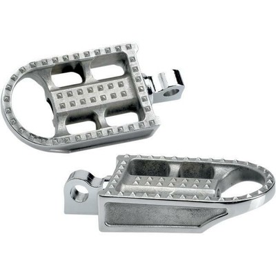 BILTWELL [FP-MSH-SS-PS] Mushman Footpegs Raw Polished