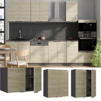 HäNgeschrank Fame-Line Anthrazit Eiche GefräSt 60 Cm Vicco