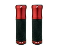 DRIVEN RACING D3 GRIPS Red / Black For 7/8" Bars