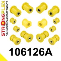 Strongflex Busches Polyurethan Vorderachse Querlenker Kit Rot FüR Mazda MX-5 NA