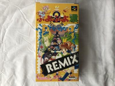 Compile 1996 Super Puyo Puyo 2 Remix	Nintendo Super Famicom SNES Used from Jaapn