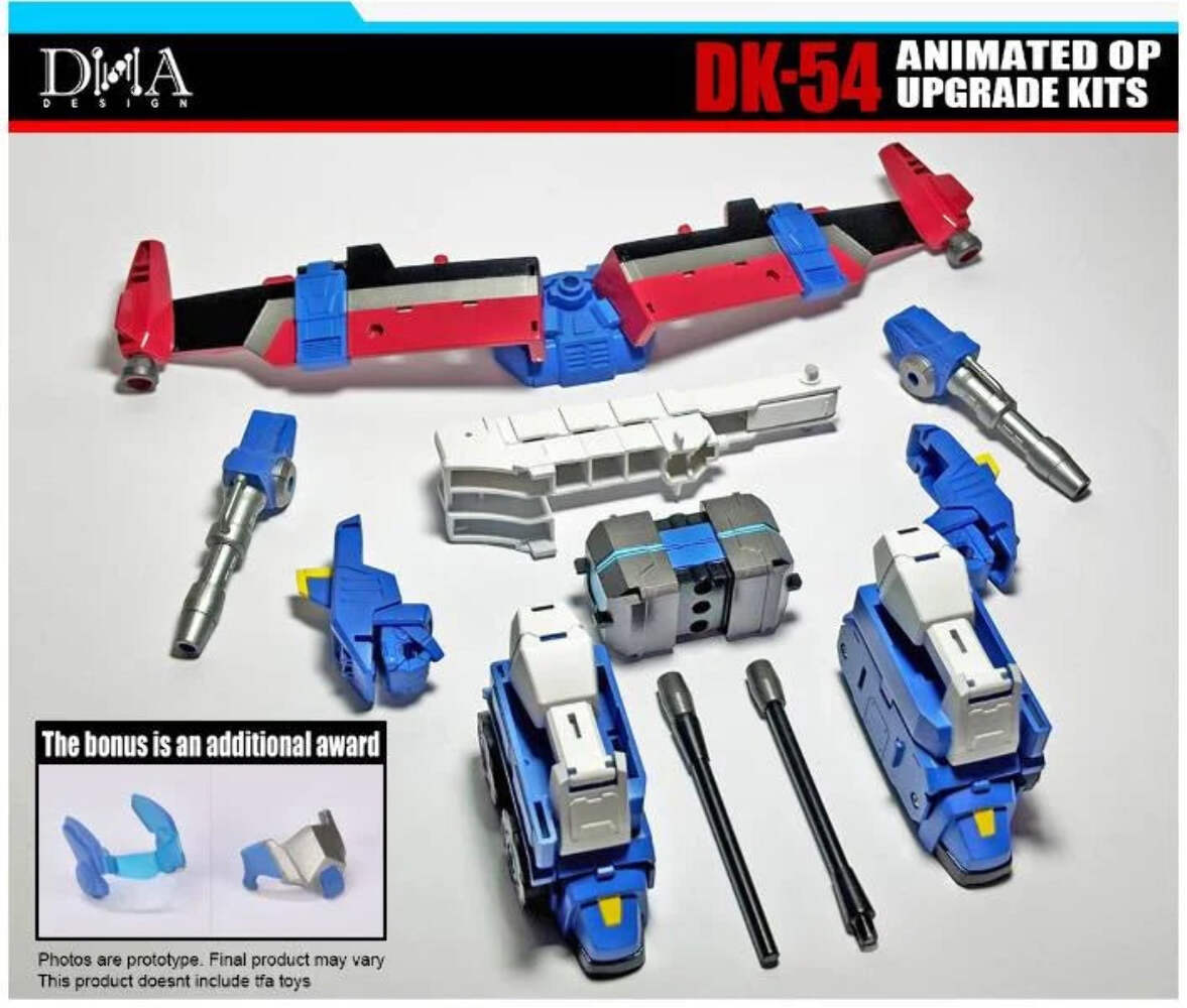 DNA Design DK-54 Upgrade kit for Animated Optimus Prime USA SELLER