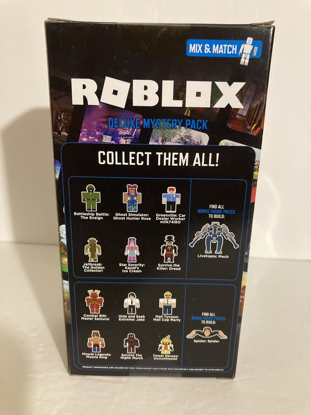 Roblox Deluxe Mystery Pack Series 3 Muscle Legends Muscle King With Code  NIB