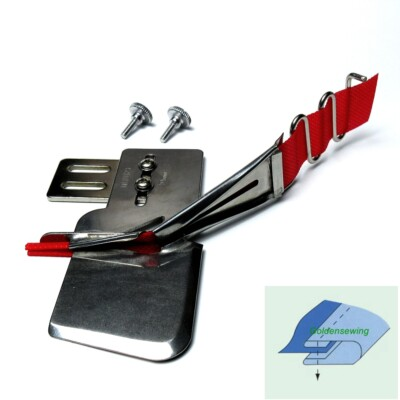 #ad #ad Double Fold Clean Finish Top amp; Bottom Binder Attachment for JUKI DDL 8500 5550 $7.82